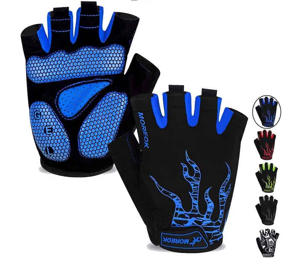 MOREOK Men’s Cycling Gloves-Best Cycling Gloves for Hand Numbness