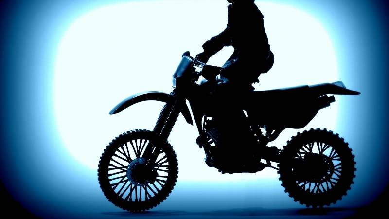 A Picture of a Dirt Bike